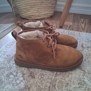 UGG Men's 7 Brown Suede Neumal Chukka Boots